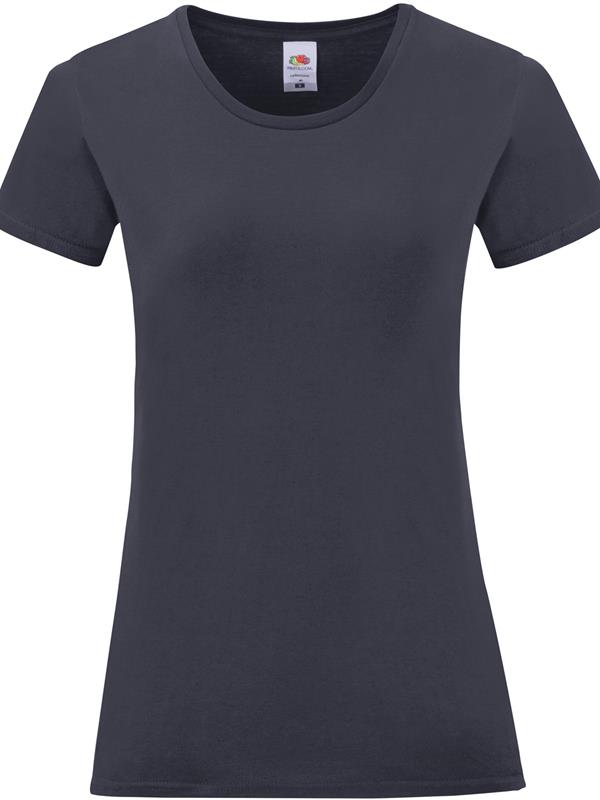 Fruit Of The Loom Iconic Combed 150 Regular Fit Tee Ladies