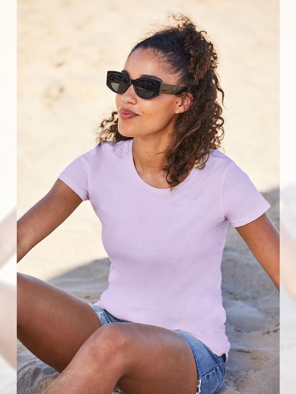Fruit Of The Loom Iconic Combed 150 Regular Fit Tee Ladies