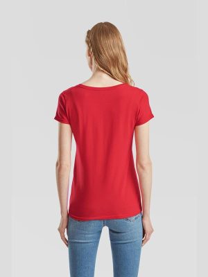 Fruit Of The Loom Iconic Combed 150 Regular Fit V Neck Tee Ladies - Image 24