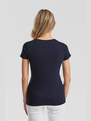Fruit Of The Loom Iconic Combed 150 Regular Fit V Neck Tee Ladies - Image 12