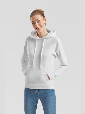 Fruit Of The Loom Classic Open End 280 Regular Fit Hood Ladies - Image 89