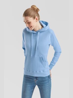 Fruit Of The Loom Classic Open End 280 Regular Fit Hood Ladies - Image 77