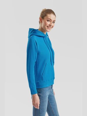 Fruit Of The Loom Classic Open End 280 Regular Fit Hood Ladies - Image 7