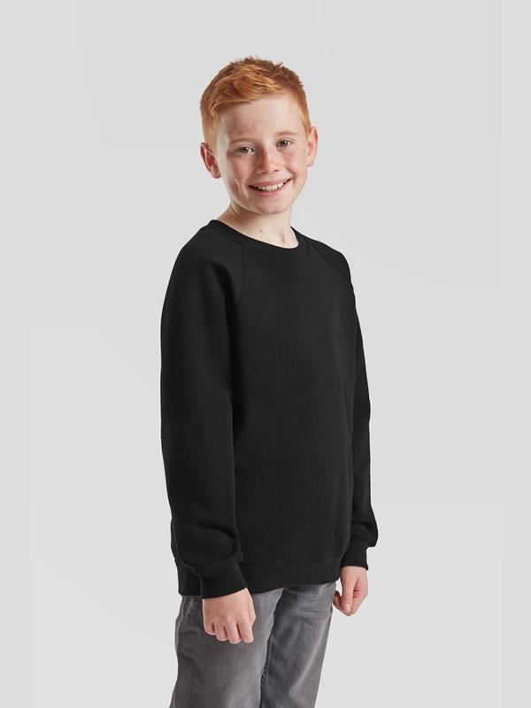 Fruit Of The Loom Classic Open End 280 Regular Fit Raglan Sweat Kids