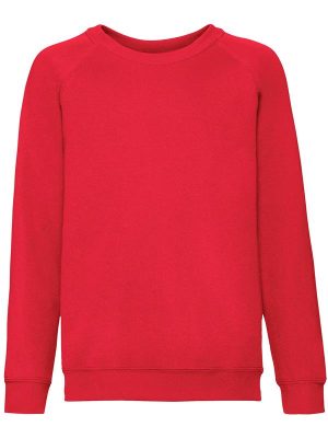 Fruit Of The Loom Classic Open End 280 Regular Fit Raglan Sweat Kids - Image 35