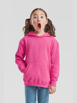 Fruit Of The Loom Classic Open End 280 Regular Fit Hood Kids - Image 35