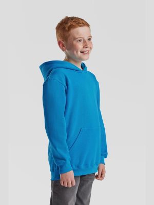 Fruit Of The Loom Classic Open End 280 Regular Fit Hood Kids - Image 7
