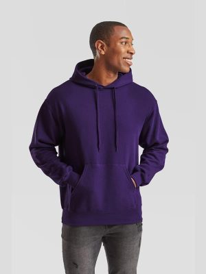 Fruit Of The Loom Classic Open End 280 Regular Fit Hood Adult - Image 74
