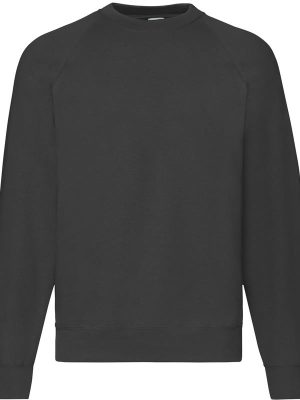 Fruit Of The Loom Classic Open End 280 Regular Fit Raglan Sweat Adult - Image 2