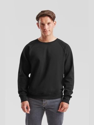 Fruit Of The Loom Classic Open End 280 Regular Fit Raglan Sweat Adult - Image 5