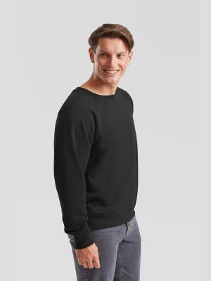 Fruit Of The Loom Classic Open End 280 Regular Fit Raglan Sweat Adult - Image 7