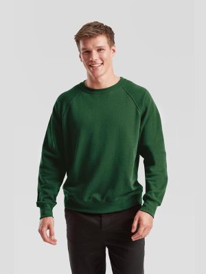 Fruit Of The Loom Classic Open End 280 Regular Fit Raglan Sweat Adult - Image 11