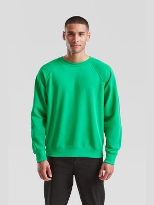 Fruit Of The Loom Classic Open End 280 Regular Fit Raglan Sweat Adult - Image 38