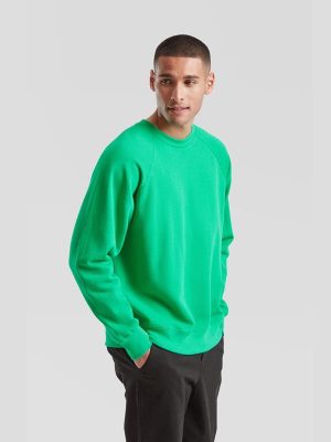 Fruit Of The Loom Classic Open End 280 Regular Fit Raglan Sweat Adult - Image 40