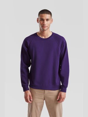 Fruit Of The Loom Classic Open End 280 Regular Fit Raglan Sweat Adult - Image 50