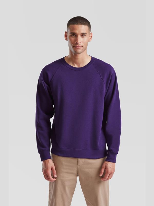 Fruit Of The Loom Classic Open End 280 Regular Fit Raglan Sweat Adult