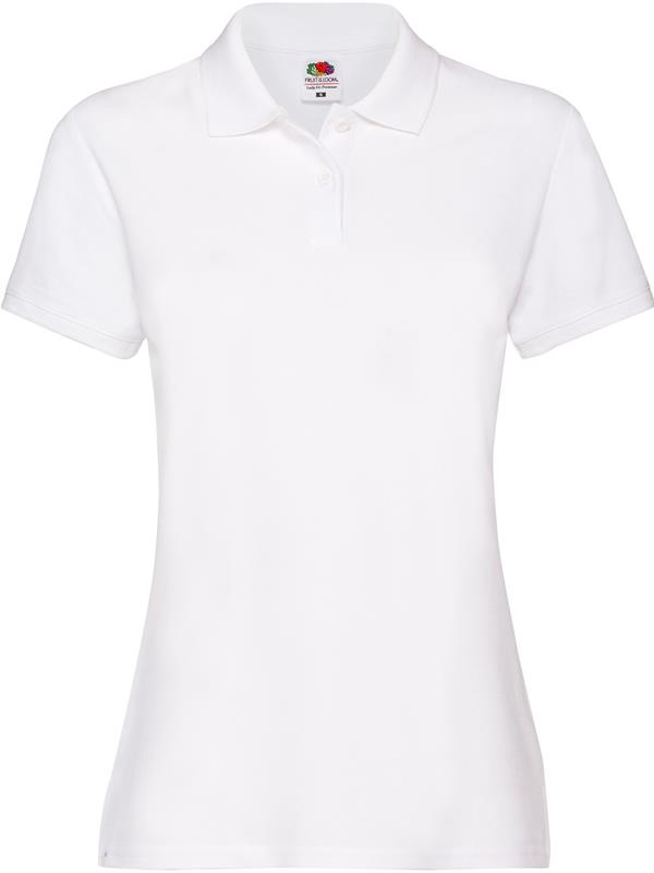 Fruit Of The Loom Premium Open End 180 Regular Fit Polo Ladies