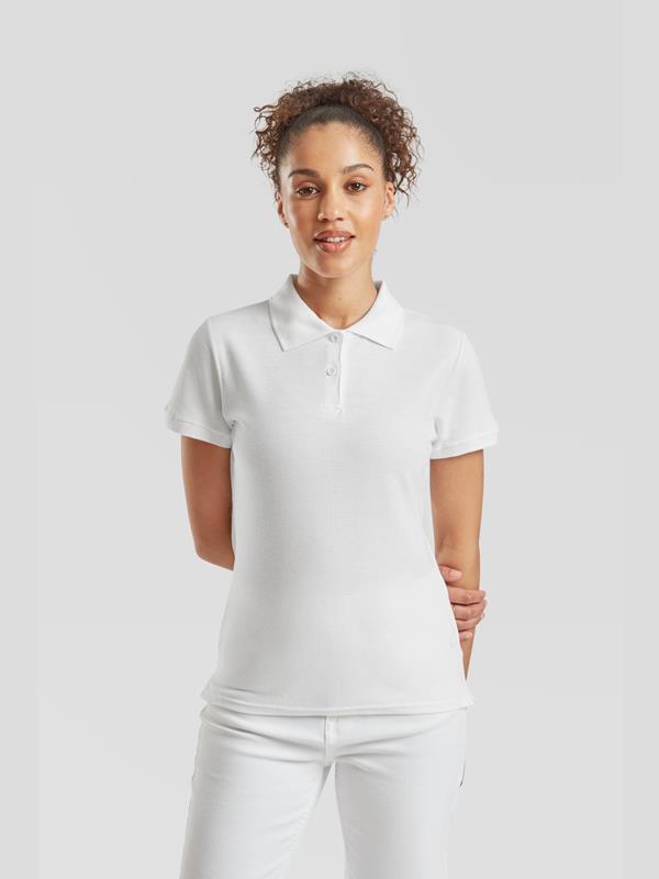 Fruit Of The Loom Premium Open End 180 Regular Fit Polo Ladies