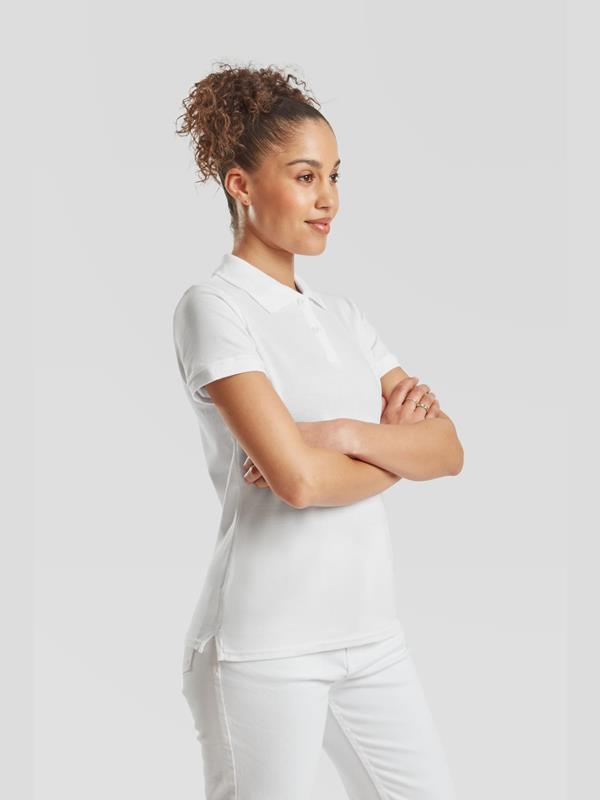 Fruit Of The Loom Premium Open End 180 Regular Fit Polo Ladies