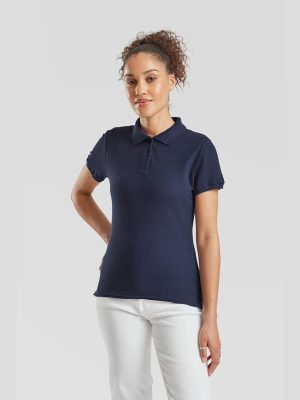 Fruit Of The Loom Premium Open End 180 Regular Fit Polo Ladies - Image 59