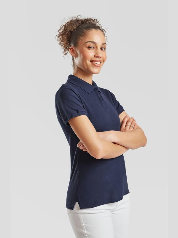 Fruit Of The Loom Premium Open End 180 Regular Fit Polo Ladies