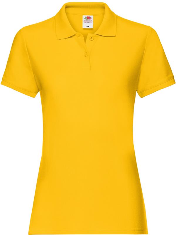 Fruit Of The Loom Premium Open End 180 Regular Fit Polo Ladies