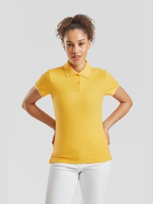 Fruit Of The Loom Premium Open End 180 Regular Fit Polo Ladies - Image 89