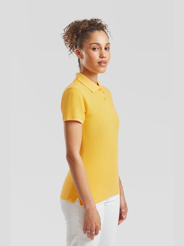 Fruit Of The Loom Premium Open End 180 Regular Fit Polo Ladies