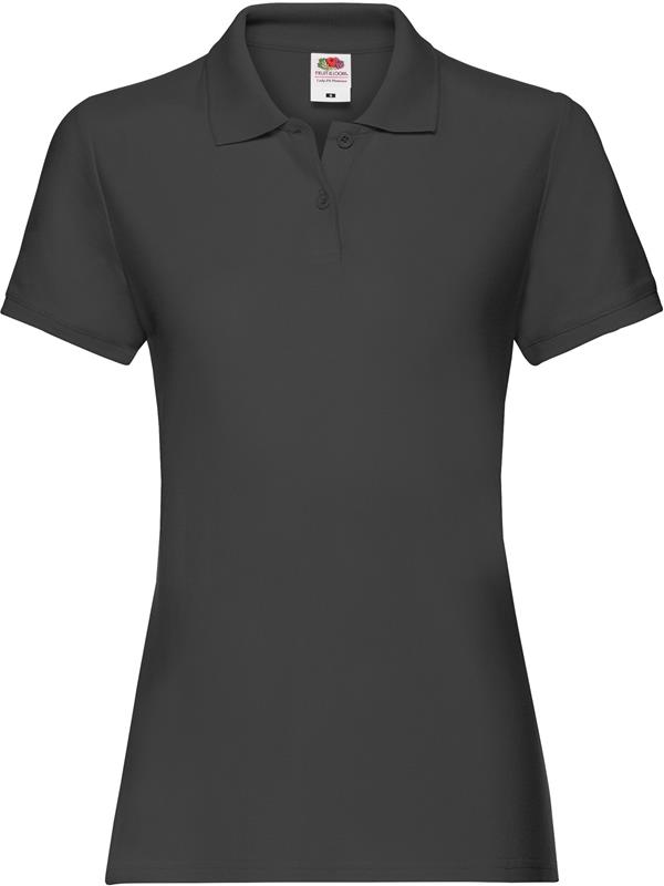 Fruit Of The Loom Premium Open End 180 Regular Fit Polo Ladies