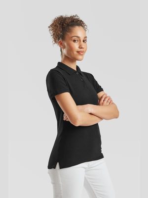 Fruit Of The Loom Premium Open End 180 Regular Fit Polo Ladies - Image 13
