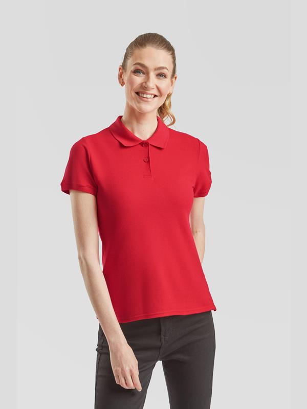 Fruit Of The Loom Premium Open End 180 Regular Fit Polo Ladies