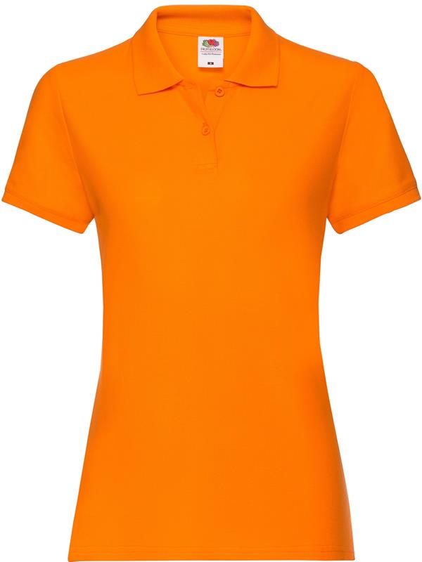 Fruit Of The Loom Premium Open End 180 Regular Fit Polo Ladies