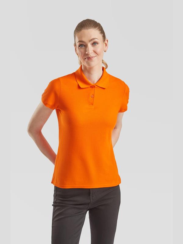 Fruit Of The Loom Premium Open End 180 Regular Fit Polo Ladies