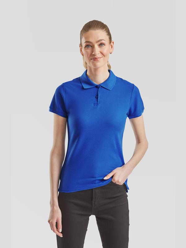 Fruit Of The Loom Premium Open End 180 Regular Fit Polo Ladies