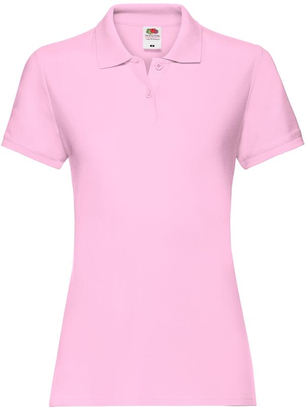 Fruit Of The Loom Premium Open End 180 Regular Fit Polo Ladies