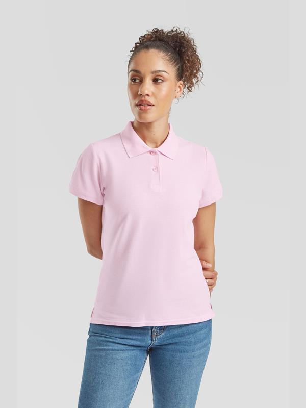 Fruit Of The Loom Premium Open End 180 Regular Fit Polo Ladies
