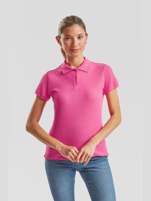 Fruit Of The Loom Premium Open End 180 Regular Fit Polo Ladies - Image 29