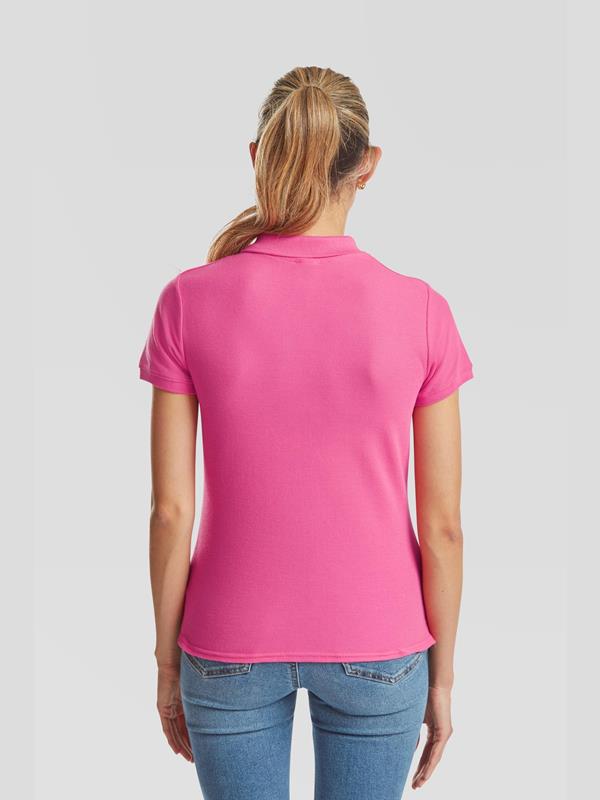 Fruit Of The Loom Premium Open End 180 Regular Fit Polo Ladies