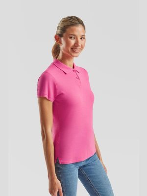 Fruit Of The Loom Premium Open End 180 Regular Fit Polo Ladies - Image 31