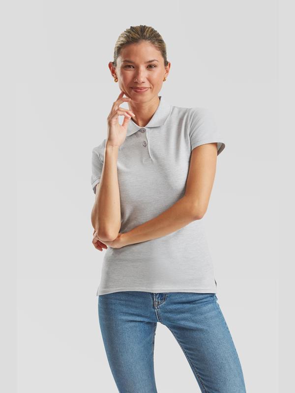 Fruit Of The Loom Premium Open End 180 Regular Fit Polo Ladies