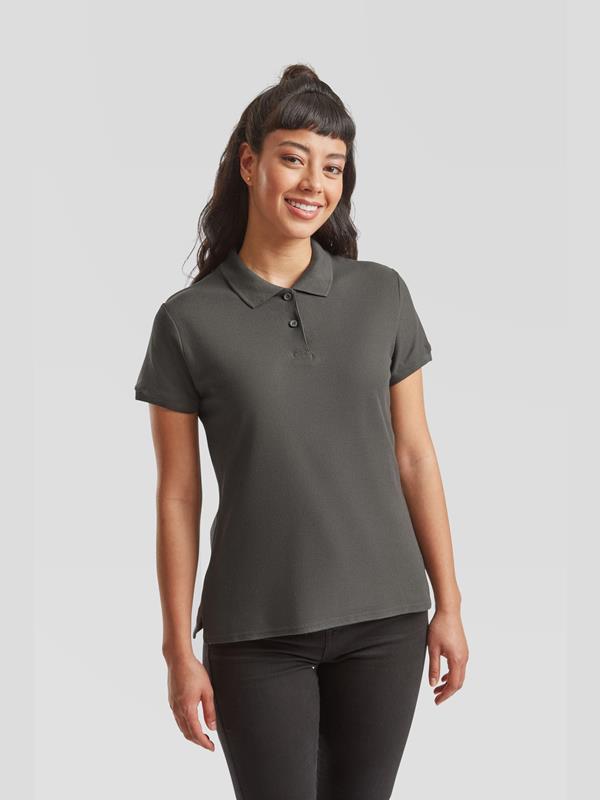 Fruit Of The Loom Premium Open End 180 Regular Fit Polo Ladies