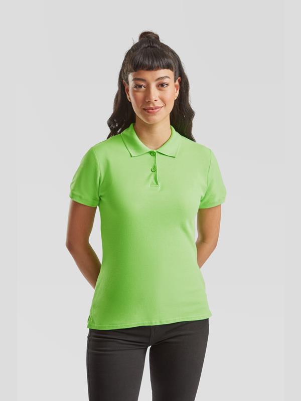 Fruit Of The Loom Premium Open End 180 Regular Fit Polo Ladies