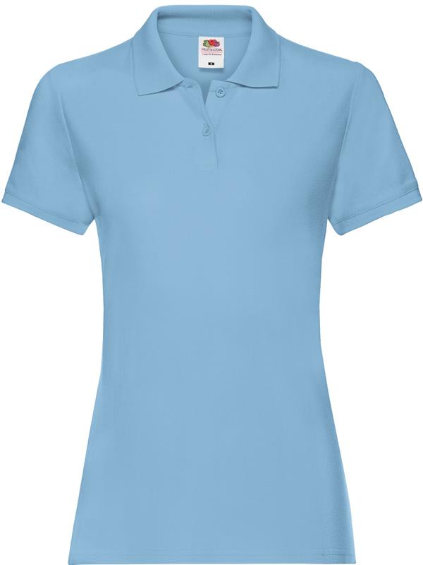 Fruit Of The Loom Premium Open End 180 Regular Fit Polo Ladies