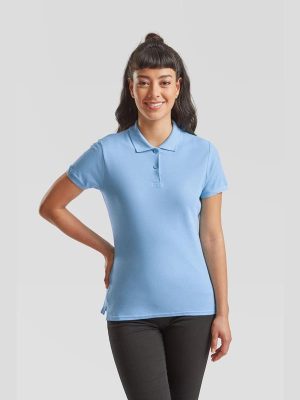 Fruit Of The Loom Premium Open End 180 Regular Fit Polo Ladies - Image 83