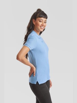 Fruit Of The Loom Premium Open End 180 Regular Fit Polo Ladies - Image 85