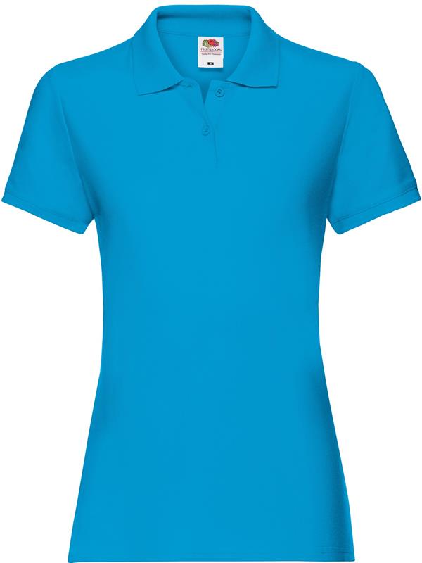 Fruit Of The Loom Premium Open End 180 Regular Fit Polo Ladies