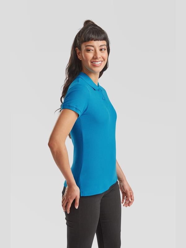 Fruit Of The Loom Premium Open End 180 Regular Fit Polo Ladies