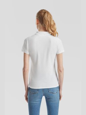 Fruit Of The Loom 6535 Open End 180 Regular Fit Polo Ladies - Image 54