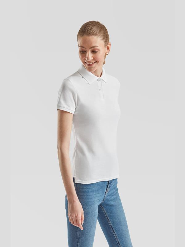 Fruit Of The Loom 6535 Open End 180 Regular Fit Polo Ladies