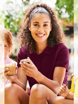 Fruit Of The Loom 6535 Open End 180 Regular Fit Polo Ladies - Image 1